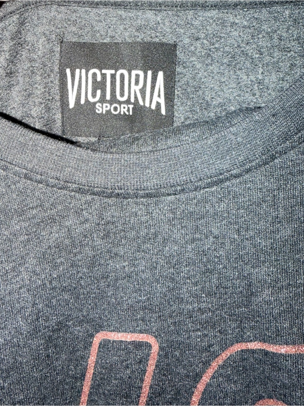 Victoria's Secret Gray Crewneck Sweatshirt and Sweatpants Set Size Large